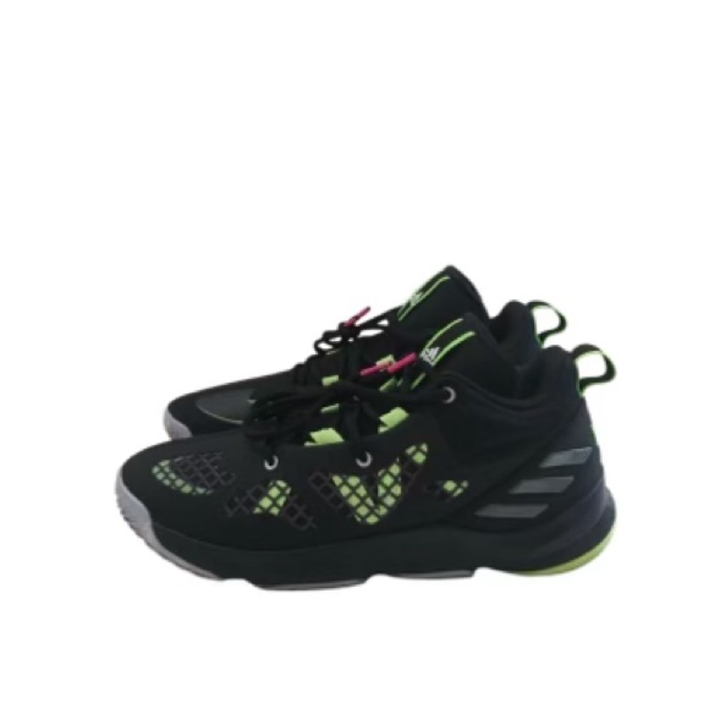 Adidas men’s Black Basketball Sneakers sz 10 like new